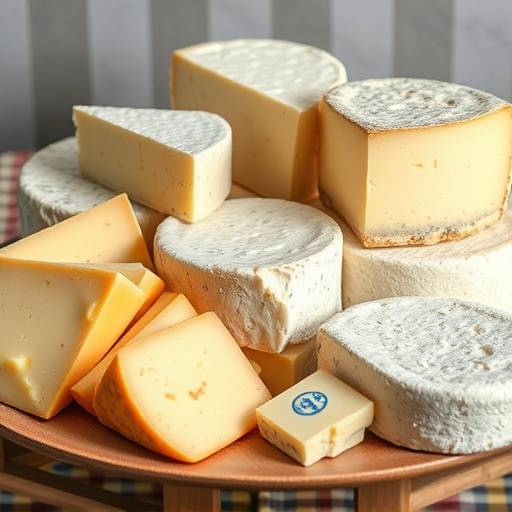 Foto di formaggi italiani tipici