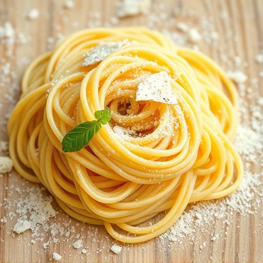 Foto di pasta fresca fatta in casa