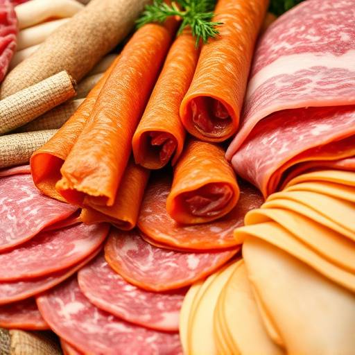 Foto di salumi tipici italiani