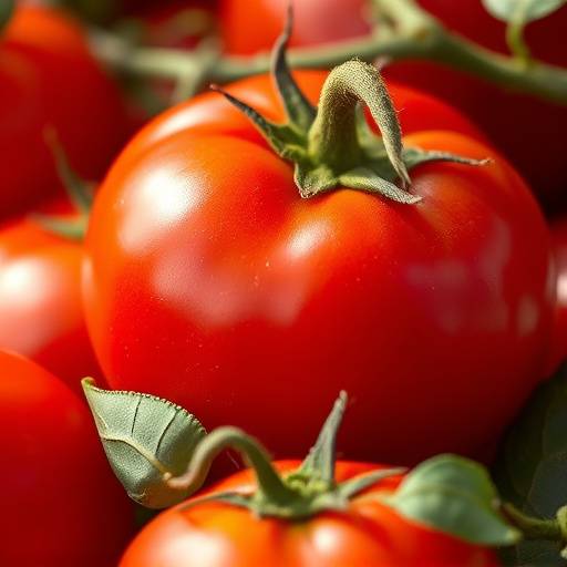 Un pomodoro San Marzano maturo e succoso